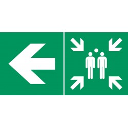 Panneau Pont de Rassemblement à Gauche