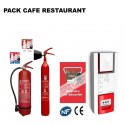 Pack Sécurité Incendie Cafés - Restaurants -200M²