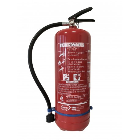 Extincteur 9L eau AB PP de norme CE/NF