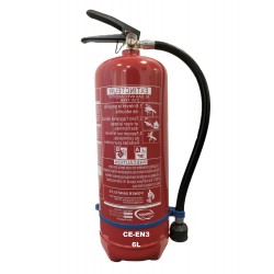 Extincteur 6L Eau + Additif classe AB  CE-EN3