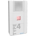 TT4MEL-RF3 – Équipement d’alarme Type 4 radio à piles avec message vocal et flash rouge (NEUTRONIC)