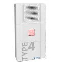 Équipement d’alarme de type 4 radio TX4MEL avec message pré-enregistré et lumineux