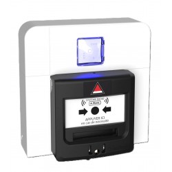 Diffuseur lumineux manuel radio TT5DML-RF3 – Alarme menace