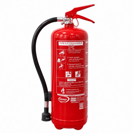 Extincteur 6L Eau Additif sans Fluor CE EN3