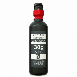Cartouche CO² 30 g 50°C – tête filetée 15x125 – Conforme NF