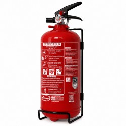 Extincteur 2Kg Poudre ABC à pression permanente NF
