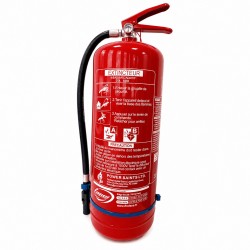 Extincteur 9 L eau avec additif sans fluor CE NF