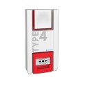 Alarme incendie type 4 à piles avec relais Neutronic TT4PR